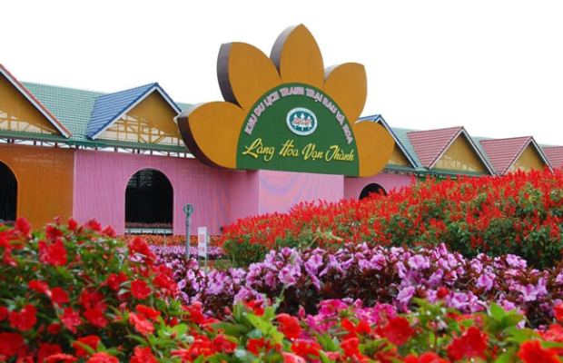 Hình ảnh về Khu du lich Làng Hoa vạn Thành